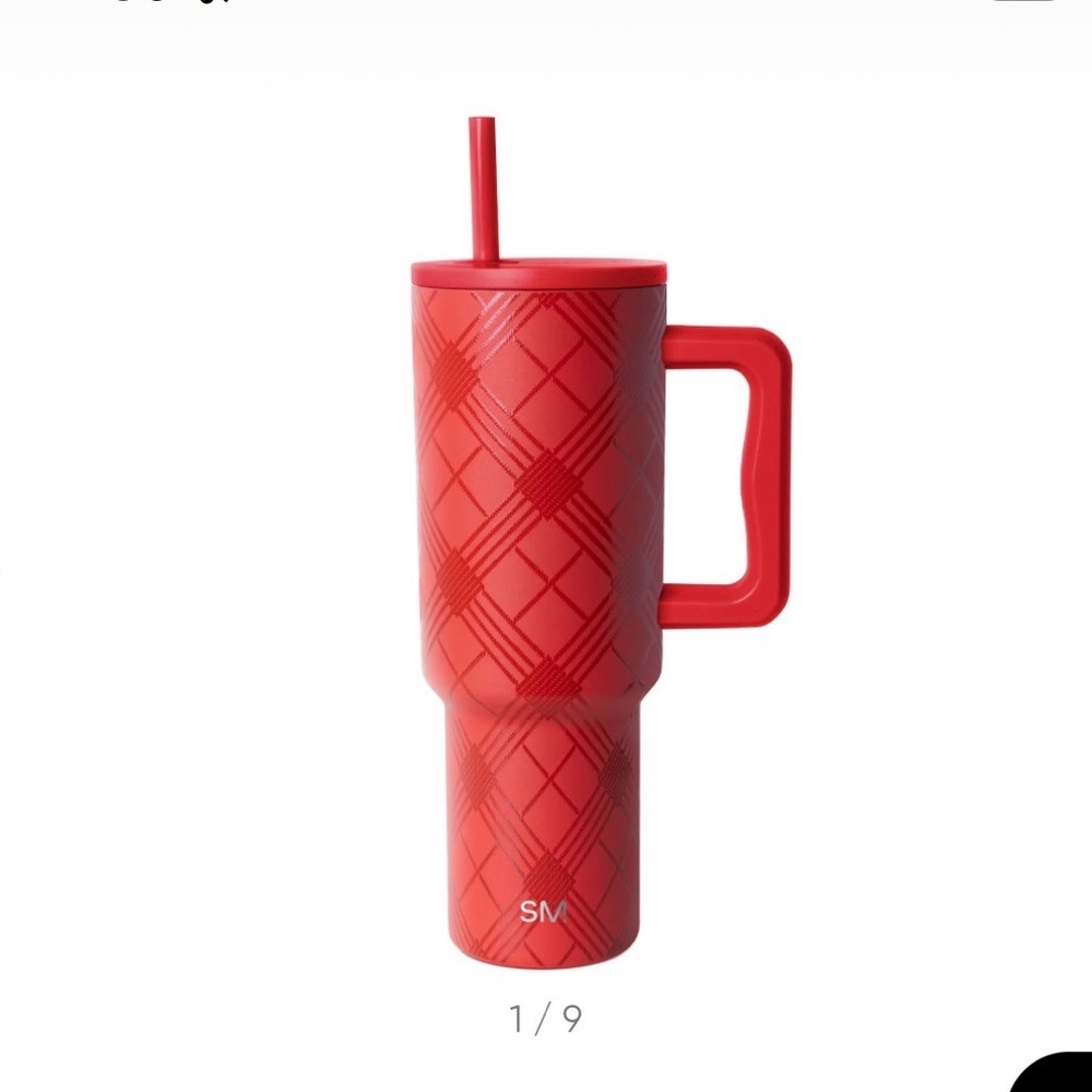 Simple Modern Trek Tumbler in Holiday Flannel 40 Oz